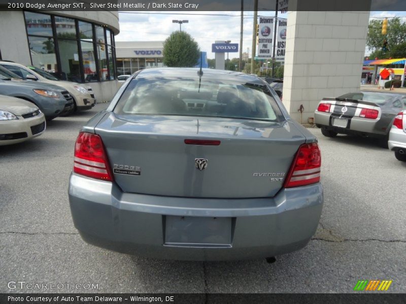 Silver Steel Metallic / Dark Slate Gray 2010 Dodge Avenger SXT