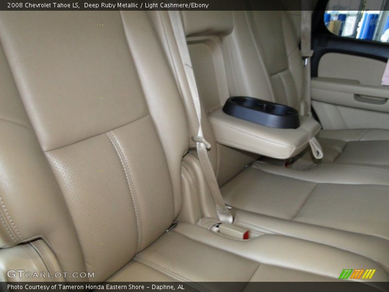 Deep Ruby Metallic / Light Cashmere/Ebony 2008 Chevrolet Tahoe LS