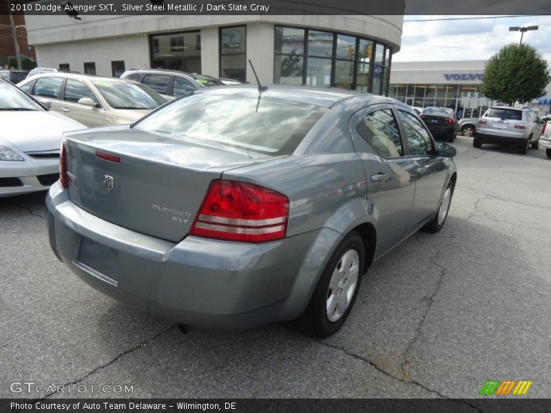 Silver Steel Metallic / Dark Slate Gray 2010 Dodge Avenger SXT