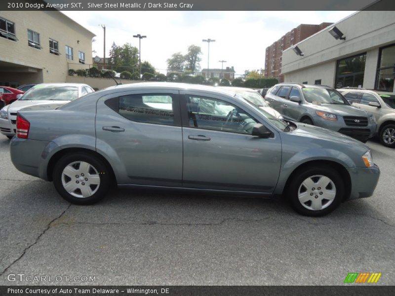 Silver Steel Metallic / Dark Slate Gray 2010 Dodge Avenger SXT