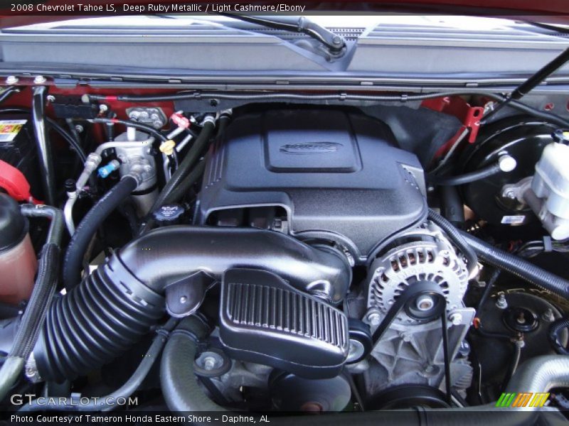 Deep Ruby Metallic / Light Cashmere/Ebony 2008 Chevrolet Tahoe LS