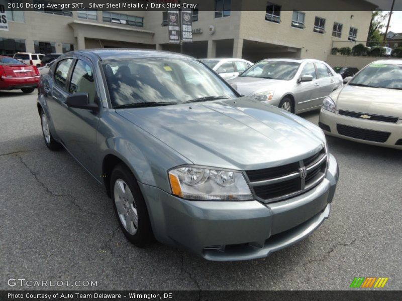 Silver Steel Metallic / Dark Slate Gray 2010 Dodge Avenger SXT