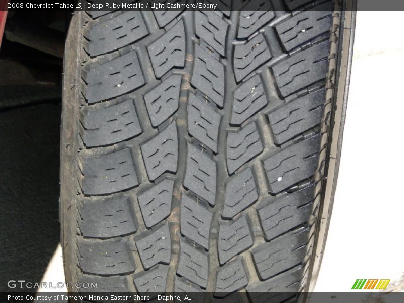 Deep Ruby Metallic / Light Cashmere/Ebony 2008 Chevrolet Tahoe LS