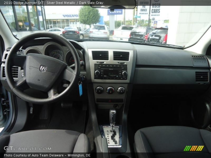 Silver Steel Metallic / Dark Slate Gray 2010 Dodge Avenger SXT
