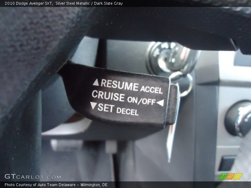 Silver Steel Metallic / Dark Slate Gray 2010 Dodge Avenger SXT