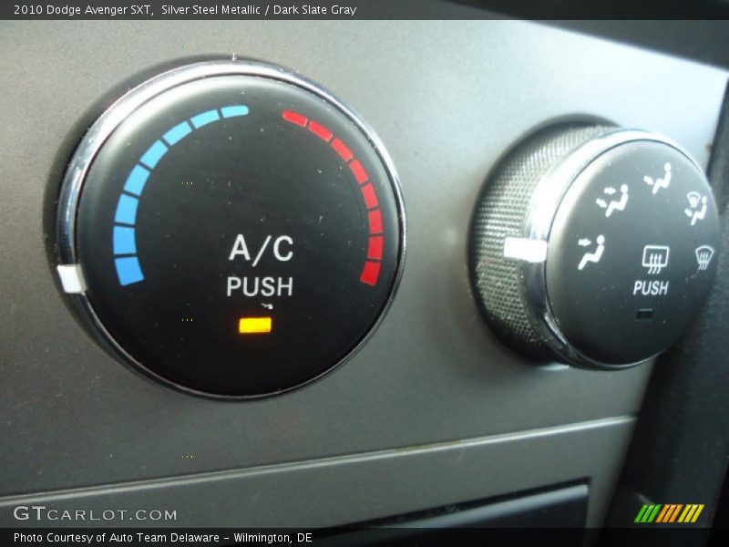 Silver Steel Metallic / Dark Slate Gray 2010 Dodge Avenger SXT