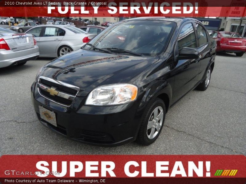 Black Granite / Charcoal 2010 Chevrolet Aveo LT Sedan