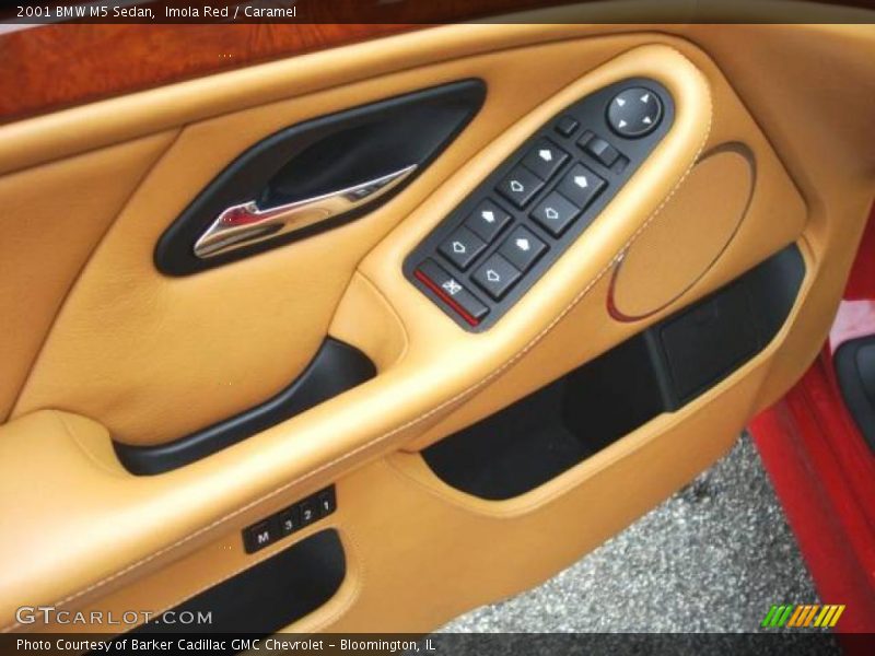 Imola Red / Caramel 2001 BMW M5 Sedan