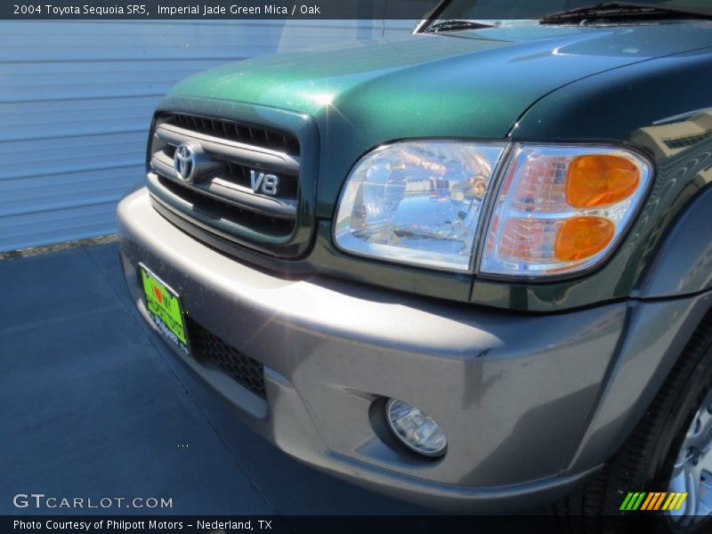 Imperial Jade Green Mica / Oak 2004 Toyota Sequoia SR5