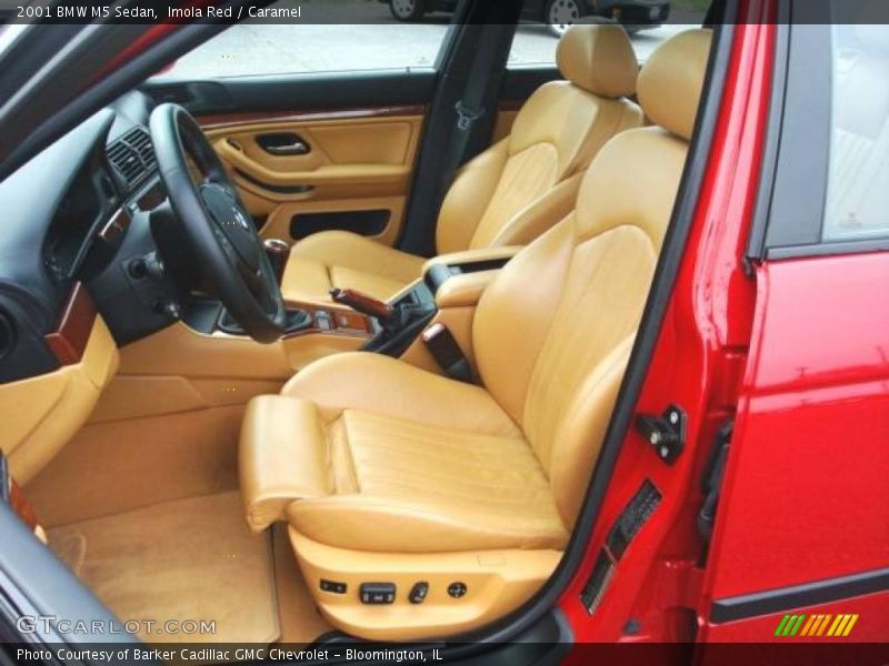 Imola Red / Caramel 2001 BMW M5 Sedan