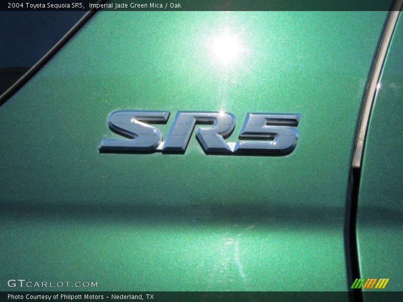 Imperial Jade Green Mica / Oak 2004 Toyota Sequoia SR5