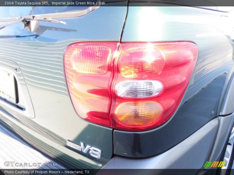 Imperial Jade Green Mica / Oak 2004 Toyota Sequoia SR5