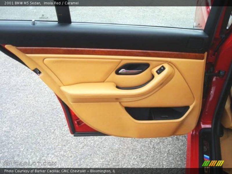 Imola Red / Caramel 2001 BMW M5 Sedan