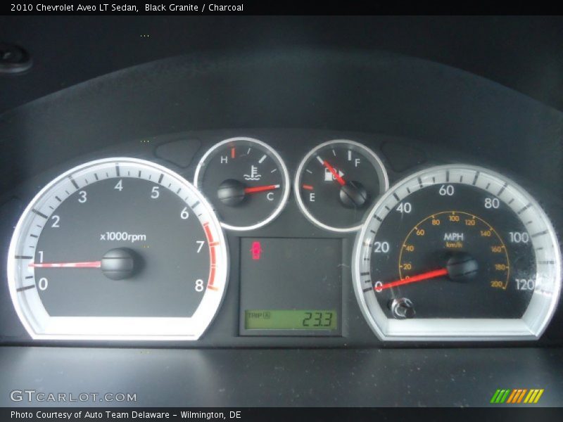 Black Granite / Charcoal 2010 Chevrolet Aveo LT Sedan