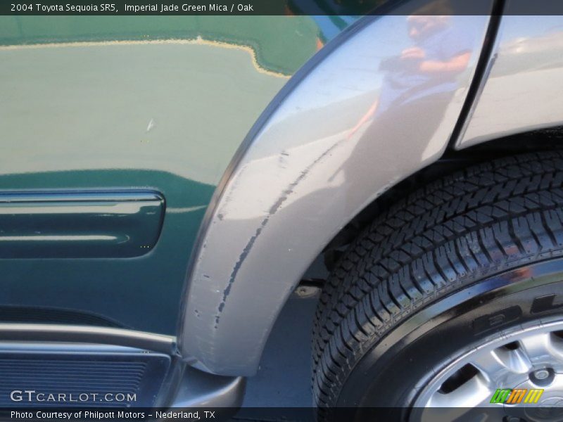 Imperial Jade Green Mica / Oak 2004 Toyota Sequoia SR5
