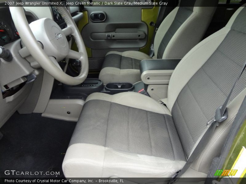  2007 Wrangler Unlimited X Dark Slate Gray/Medium Slate Gray Interior