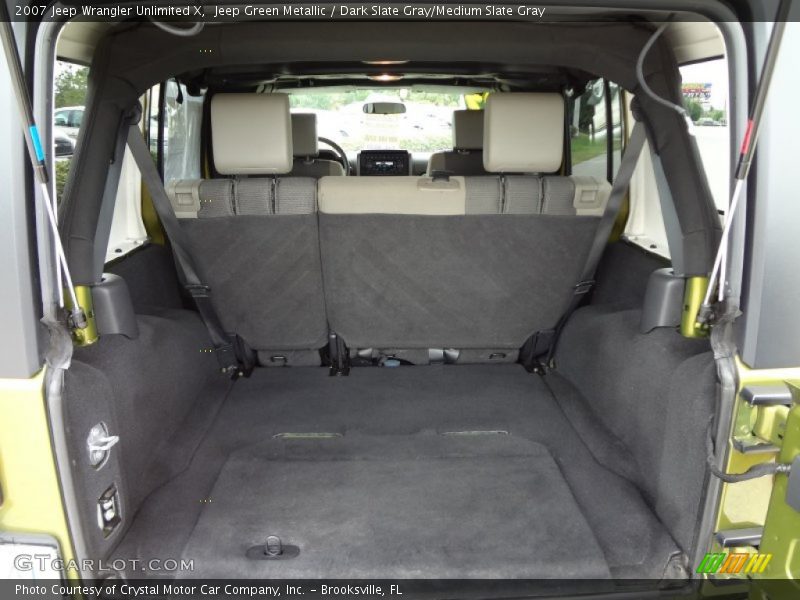  2007 Wrangler Unlimited X Trunk