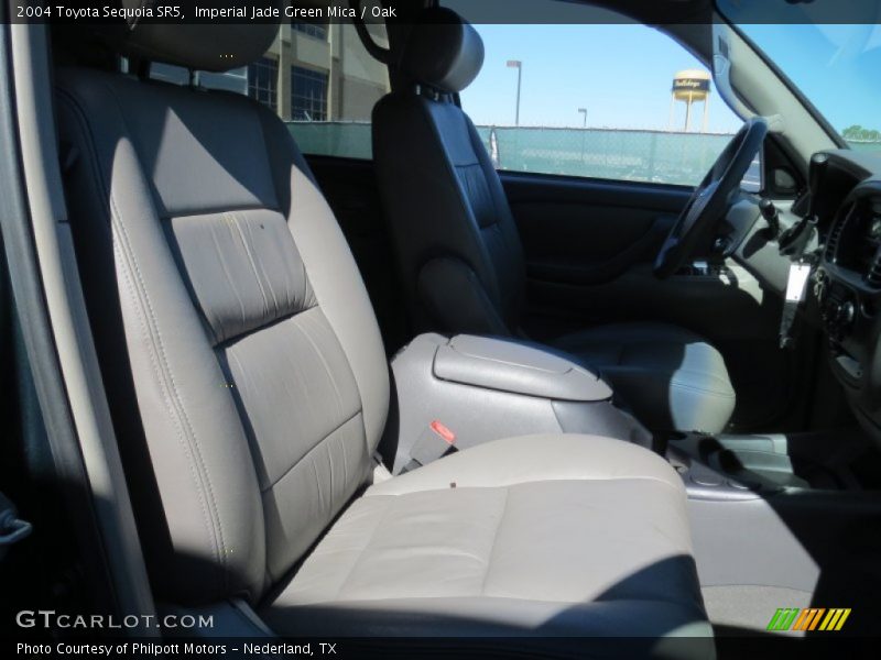 Imperial Jade Green Mica / Oak 2004 Toyota Sequoia SR5