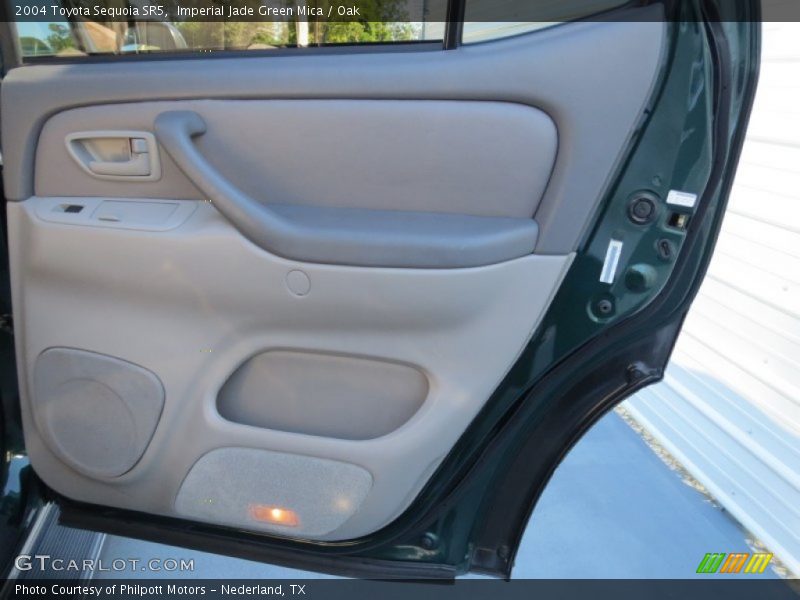 Imperial Jade Green Mica / Oak 2004 Toyota Sequoia SR5