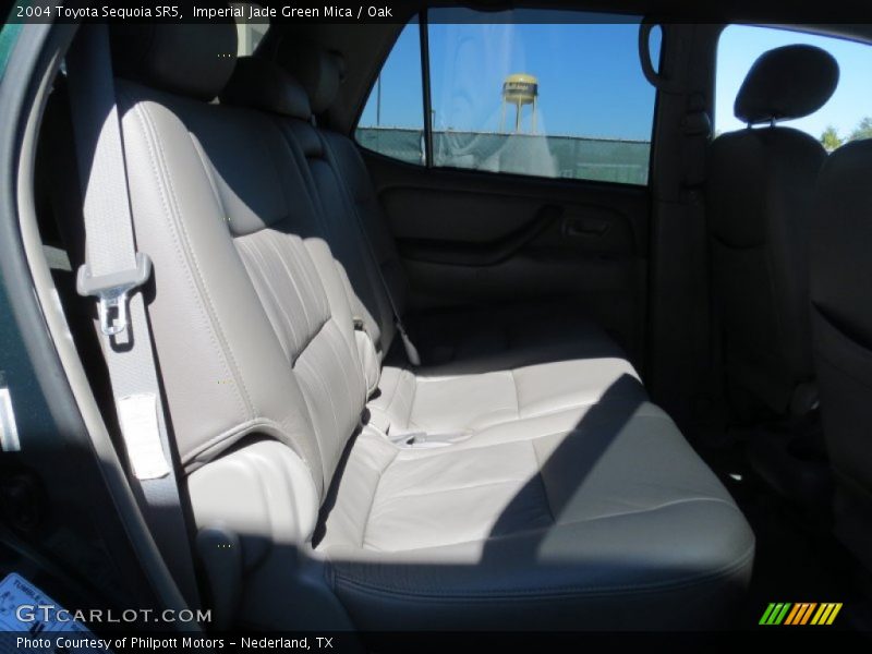 Imperial Jade Green Mica / Oak 2004 Toyota Sequoia SR5