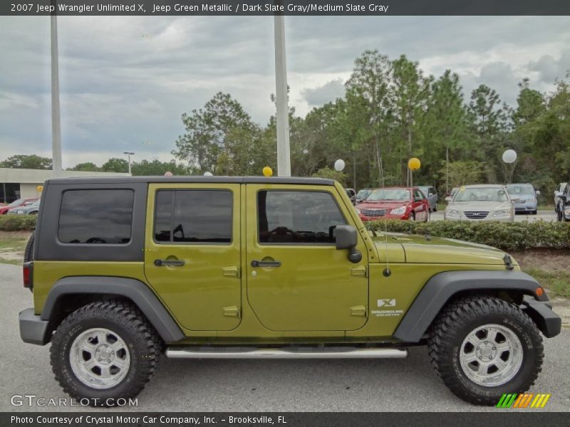  2007 Wrangler Unlimited X Jeep Green Metallic