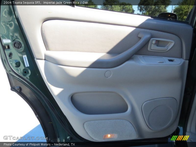 Imperial Jade Green Mica / Oak 2004 Toyota Sequoia SR5