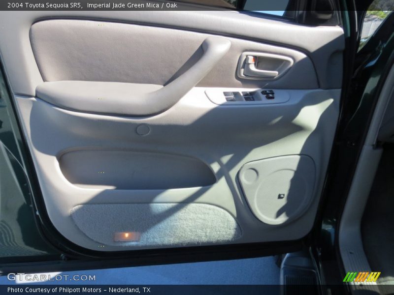 Imperial Jade Green Mica / Oak 2004 Toyota Sequoia SR5