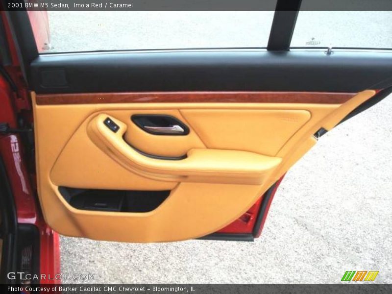 Imola Red / Caramel 2001 BMW M5 Sedan