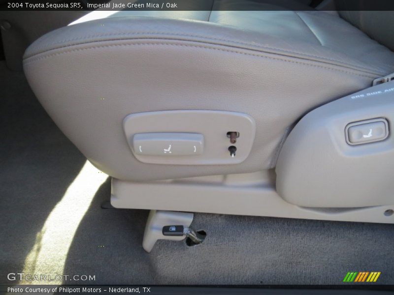 Imperial Jade Green Mica / Oak 2004 Toyota Sequoia SR5