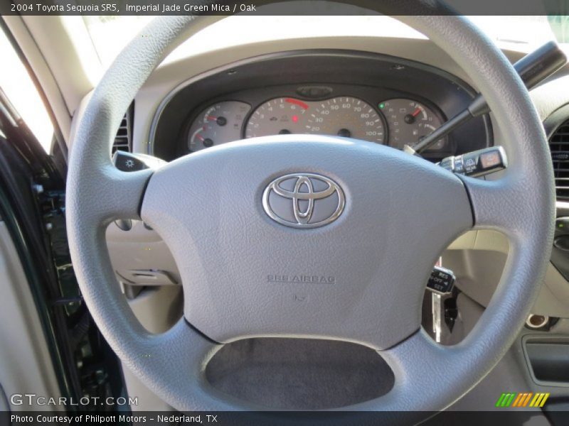 Imperial Jade Green Mica / Oak 2004 Toyota Sequoia SR5