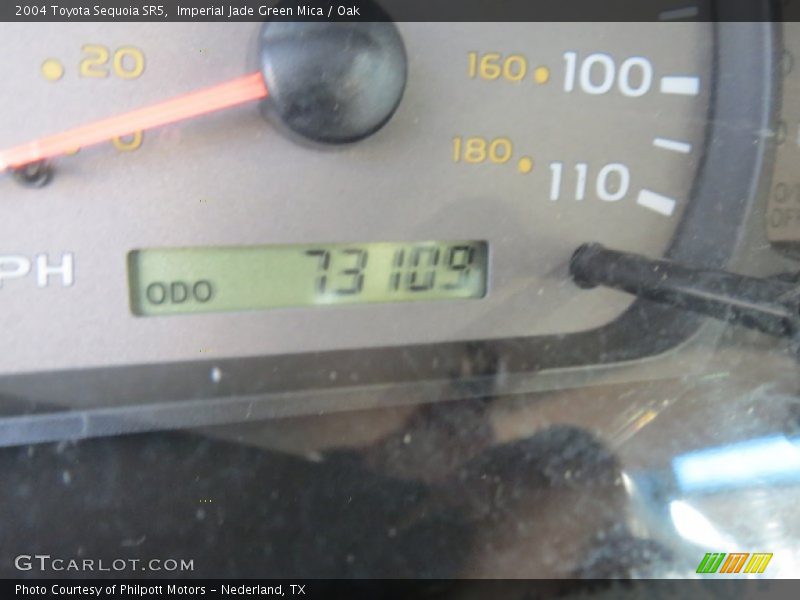Imperial Jade Green Mica / Oak 2004 Toyota Sequoia SR5