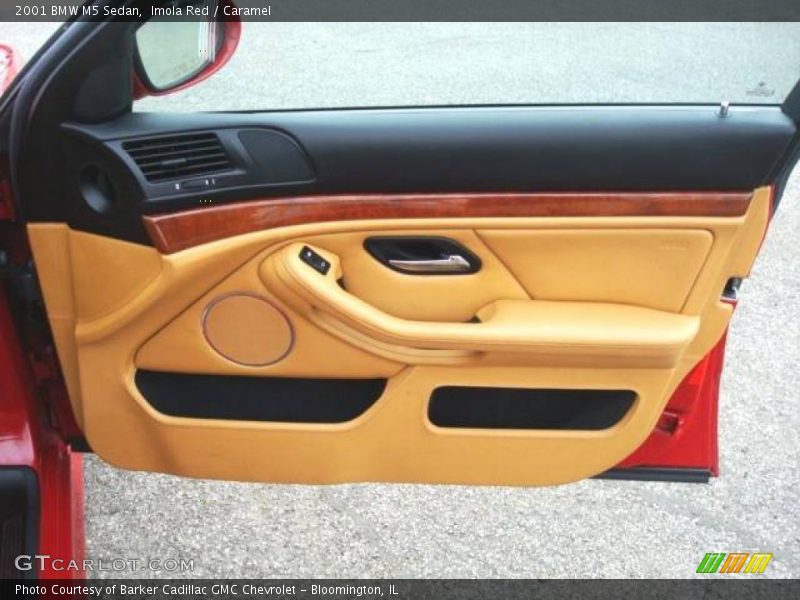Imola Red / Caramel 2001 BMW M5 Sedan