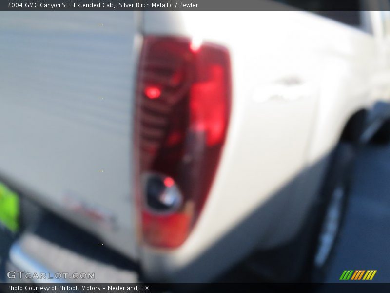 Silver Birch Metallic / Pewter 2004 GMC Canyon SLE Extended Cab