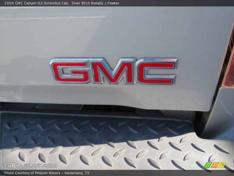 Silver Birch Metallic / Pewter 2004 GMC Canyon SLE Extended Cab
