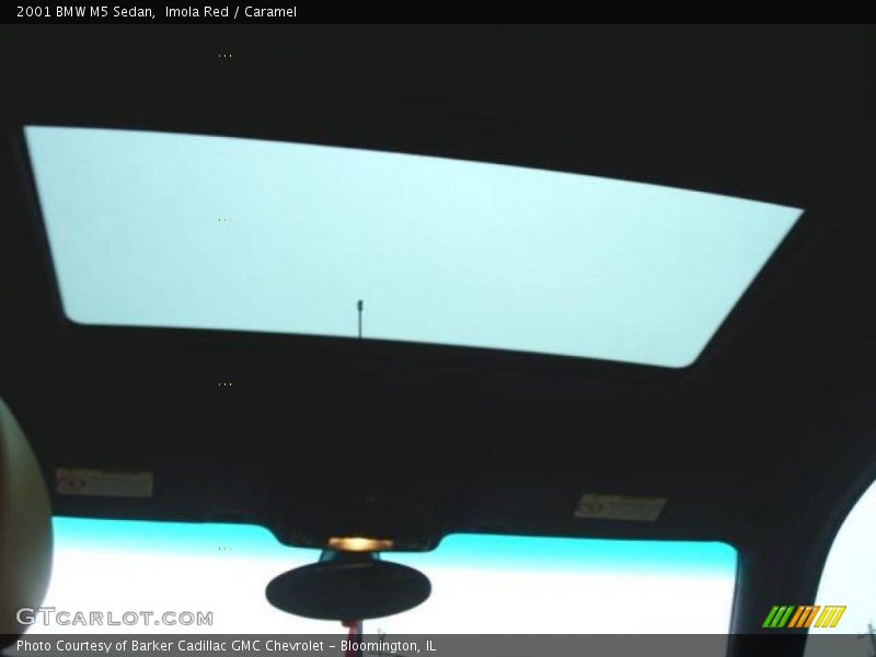 Imola Red / Caramel 2001 BMW M5 Sedan