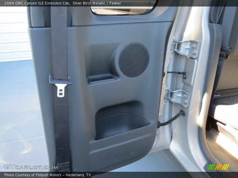 Silver Birch Metallic / Pewter 2004 GMC Canyon SLE Extended Cab