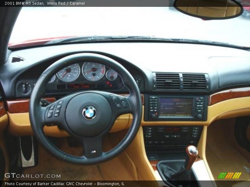 Imola Red / Caramel 2001 BMW M5 Sedan