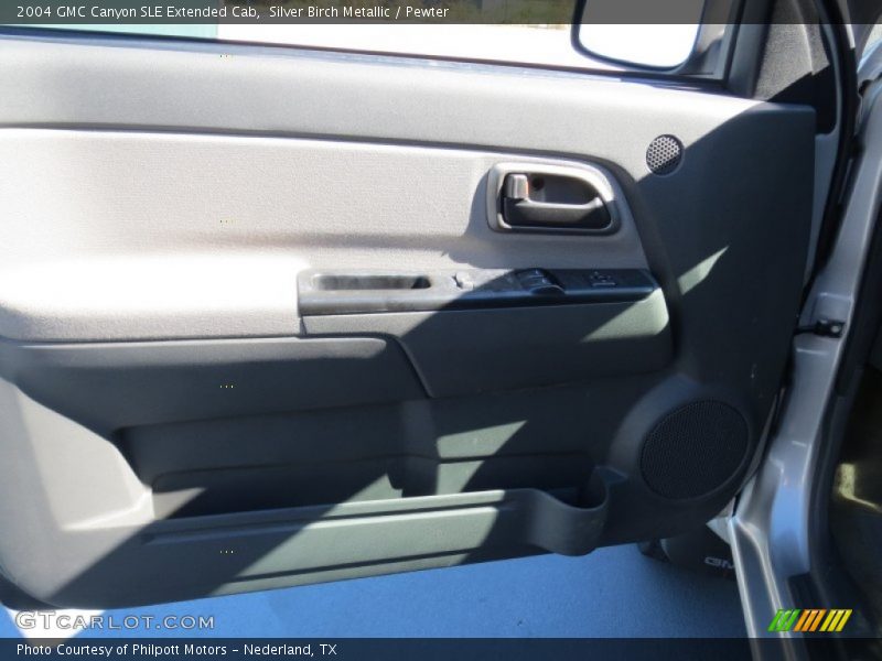 Silver Birch Metallic / Pewter 2004 GMC Canyon SLE Extended Cab