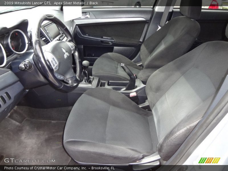  2009 Lancer GTS Black Interior