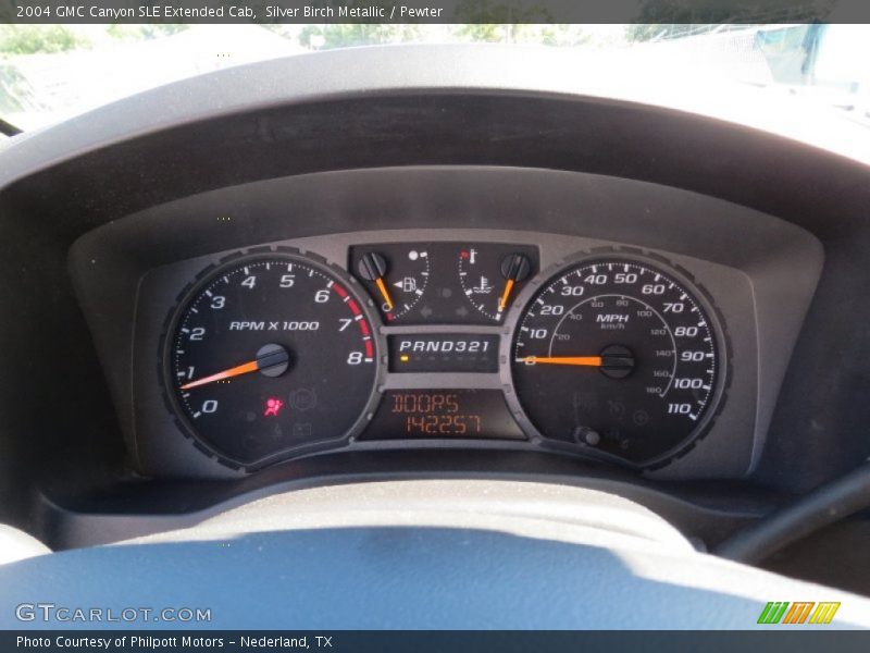  2004 Canyon SLE Extended Cab SLE Extended Cab Gauges