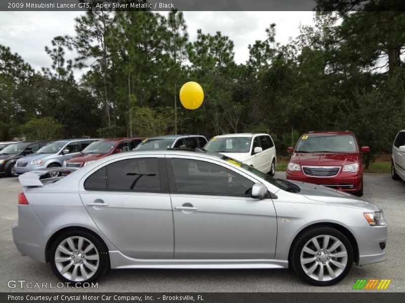  2009 Lancer GTS Apex Silver Metallic