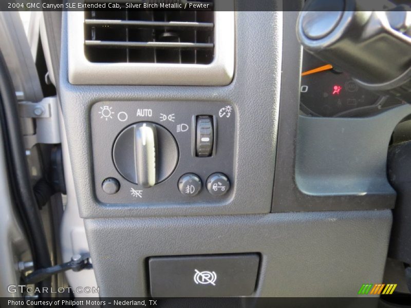 Silver Birch Metallic / Pewter 2004 GMC Canyon SLE Extended Cab