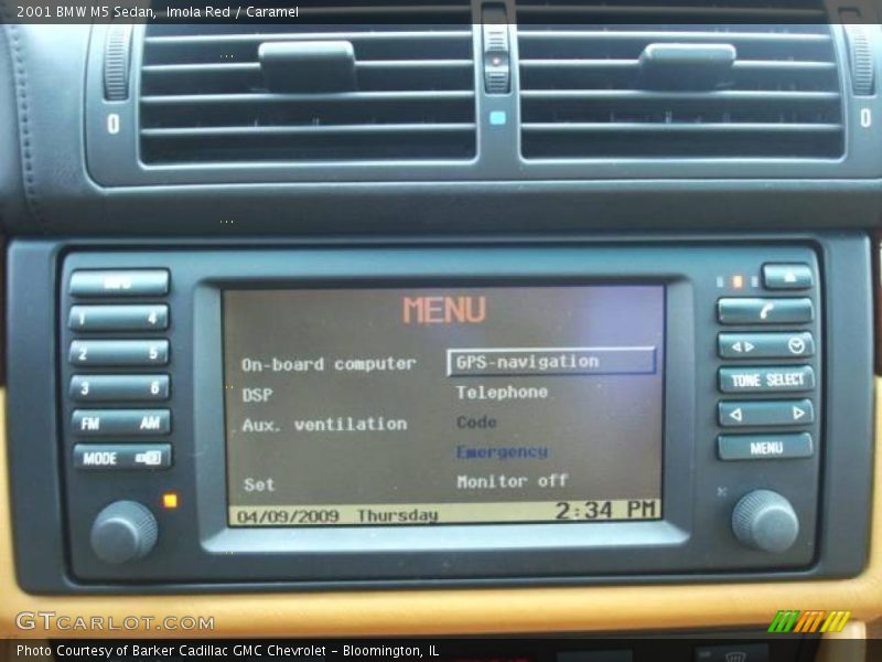 Imola Red / Caramel 2001 BMW M5 Sedan