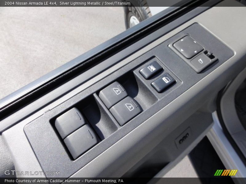 Silver Lightning Metallic / Steel/Titanium 2004 Nissan Armada LE 4x4