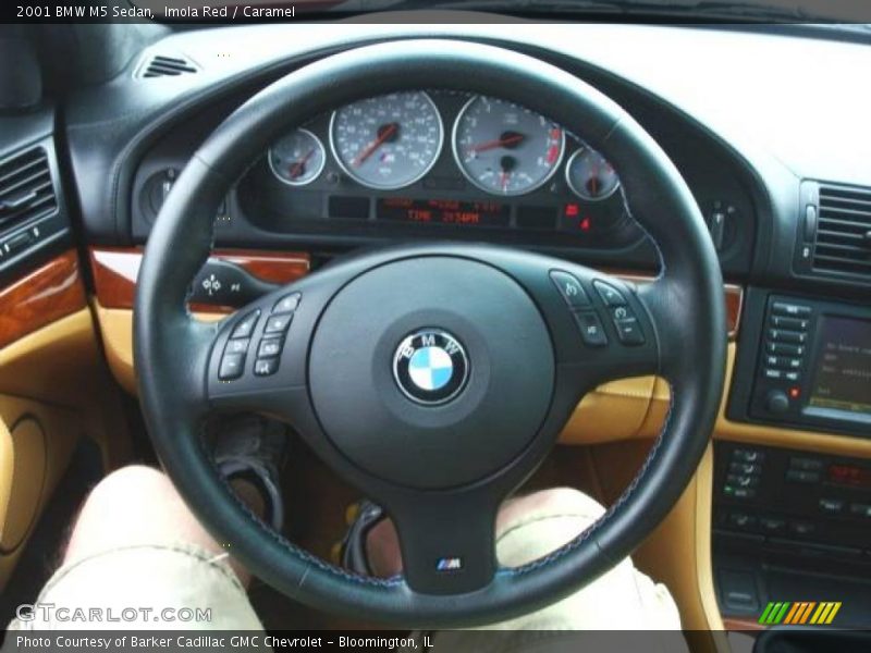 Imola Red / Caramel 2001 BMW M5 Sedan