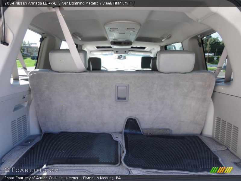 Silver Lightning Metallic / Steel/Titanium 2004 Nissan Armada LE 4x4