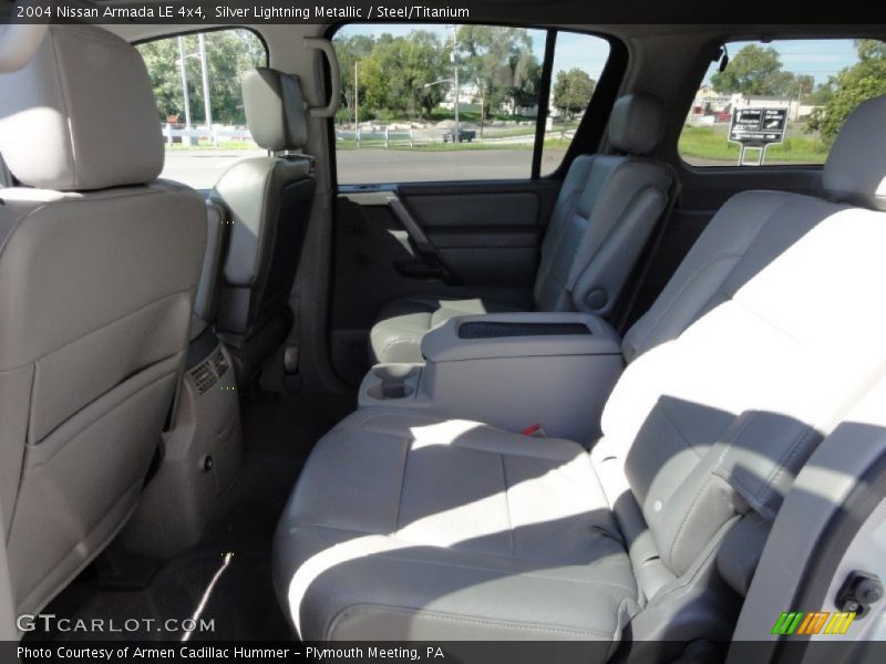 Silver Lightning Metallic / Steel/Titanium 2004 Nissan Armada LE 4x4