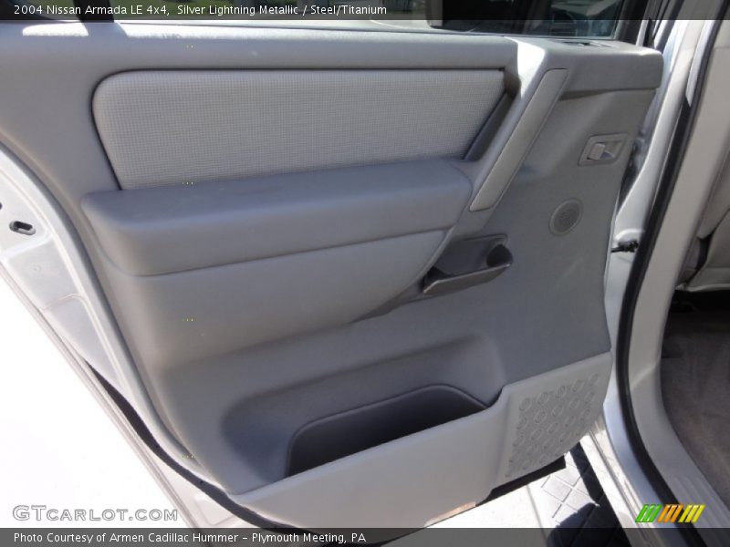 Silver Lightning Metallic / Steel/Titanium 2004 Nissan Armada LE 4x4