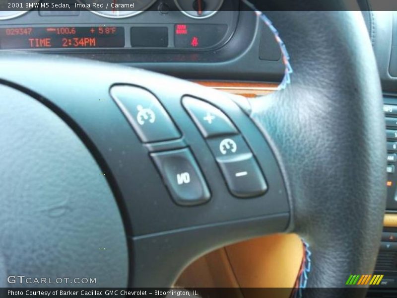 Imola Red / Caramel 2001 BMW M5 Sedan