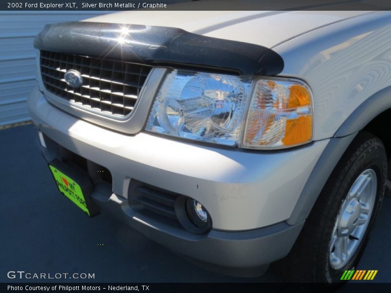 Silver Birch Metallic / Graphite 2002 Ford Explorer XLT